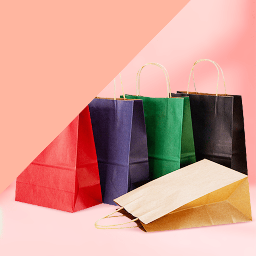 Shop Kraft paper bags - twisted handles Now!