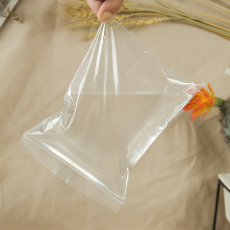 Zip Lock Plastic Poly Bags 360x480mm Clear - 500/Pack - dimensions