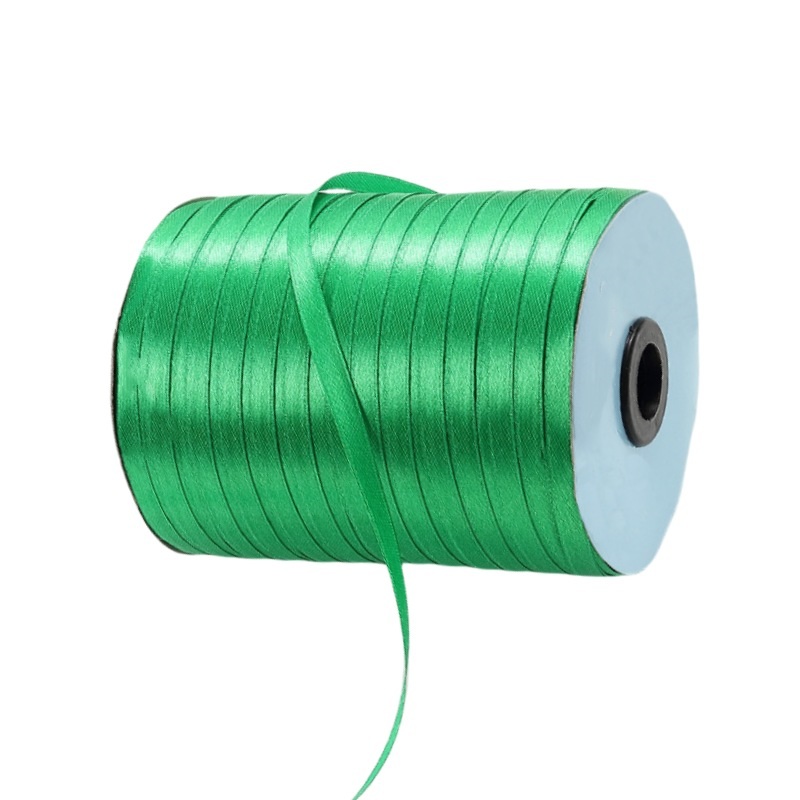Single Faced Satin Ribbon Roll 6mmx530M Green