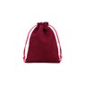 Velvet Drawstring Bags 130x180mm Burgundy - 50/Pack